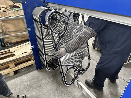 H17 Components d'échangeur de chaleur de type plaque Matériau de titane industriel