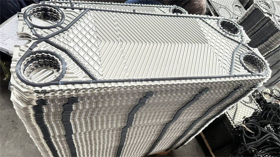 Plaque d'échangeur de chaleur GEA en acier inoxydable