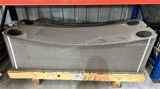 Plaque d'échangeur de chaleur GEA en acier inoxydable