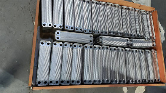 Le modèle de la plaque de l'échangeur de chaleur Hastelloy Accessen Herringbone / Chevron