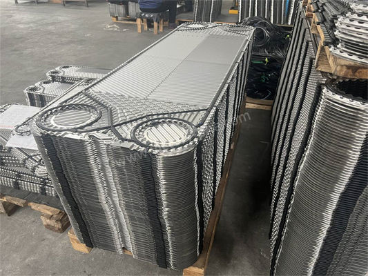 Les plaques d'échangeur de chaleur et les joints de remplacement au chevron au nickel
