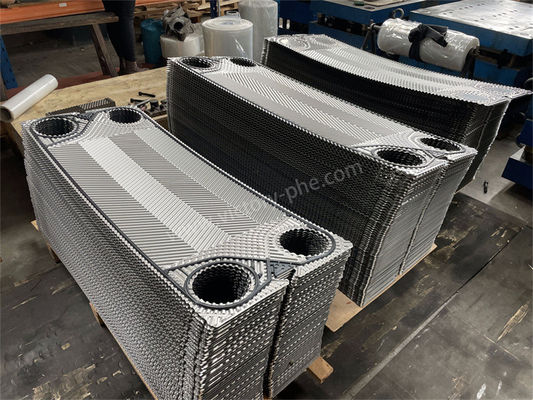 Industrie GEA Plaque d'échangeur de chaleur alliage Hastelloy / matériau au nickel