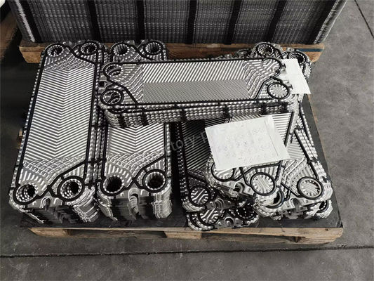 Plaque d'échangeur de chaleur SUS316 en acier inoxydable Titane Nickel