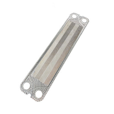 Plaque d'échangeur de chaleur GEA propre revêtement en poudre 0,5 mm 0,6 mm d'épaisseur