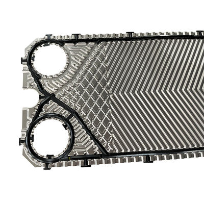 Plaque d'échangeur de chaleur GEA propre revêtement en poudre 0,5 mm 0,6 mm d'épaisseur