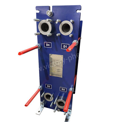 Échangeur de chaleur en plaque compacte soudage d'échangeur de chaleur PHE sur mesure