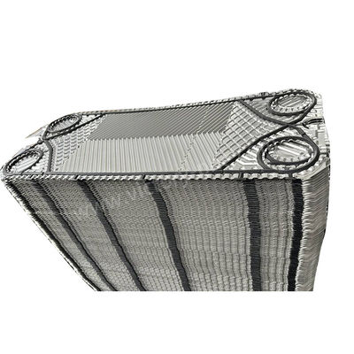 Plaque d'échangeur de chaleur industriel GEA polyvalente Nickel pur Ni200 Ni201