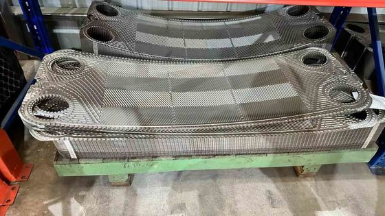 Plaques d'échangeur de chaleur GEA personnalisées Fabriquées à l'aide de matériaux en titane