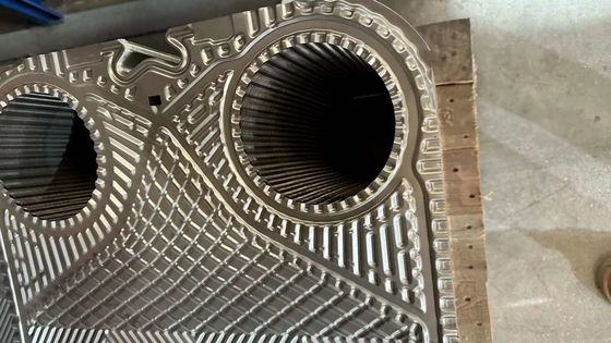 DN50 Échangeur de chaleur à plaque GEA à haut rendement avec une profondeur de corrugation de plaque de 3 mm
