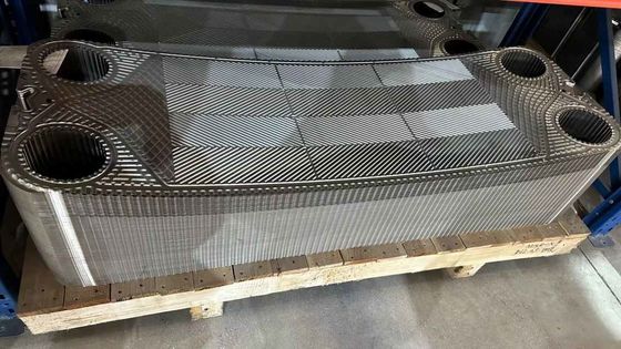 Échangeur de chaleur en acier inoxydable industriel 304 / 316L