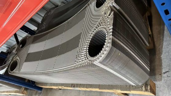 Components d'échangeur de chaleur en tôle APV / SPX Nickel Ni200 Ni201 Hastelloy pur