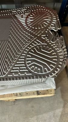 Components d'échangeur de chaleur en tôle APV / SPX Nickel Ni200 Ni201 Hastelloy pur