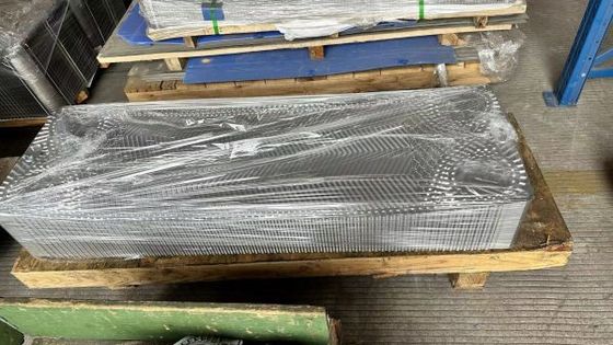 Plaque d'échangeur de chaleur ALFA industriel avec joint en nickel pur