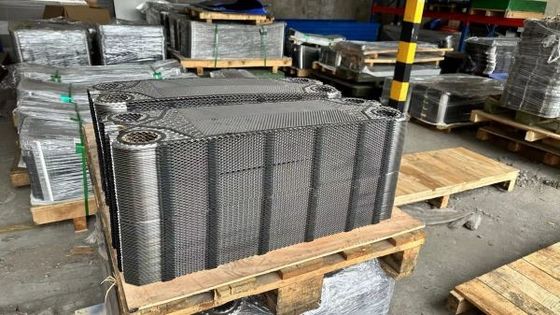 DN50-DN500 Taille de connexion Cadre et plaque échangeur de chaleur 0,5 mm-1,0 mm Épaisseur