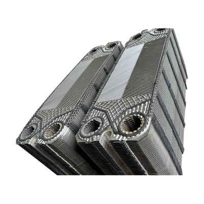 Plaques d'échangeur de chaleur à herringbone collées à la fusion GEA